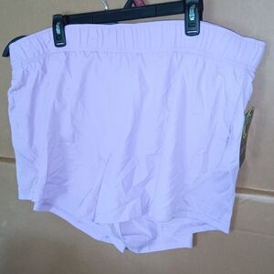 Logo Athletic Women's Light Purple Athletic Shorts